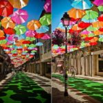 17 17 Portugal Agueda039s colorful Umbrellas