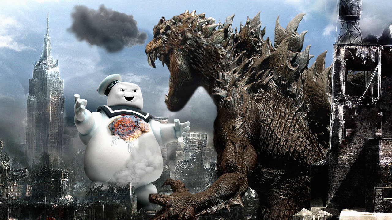 Stay-Puft-Marshmallow-Man-versus-Godzilla