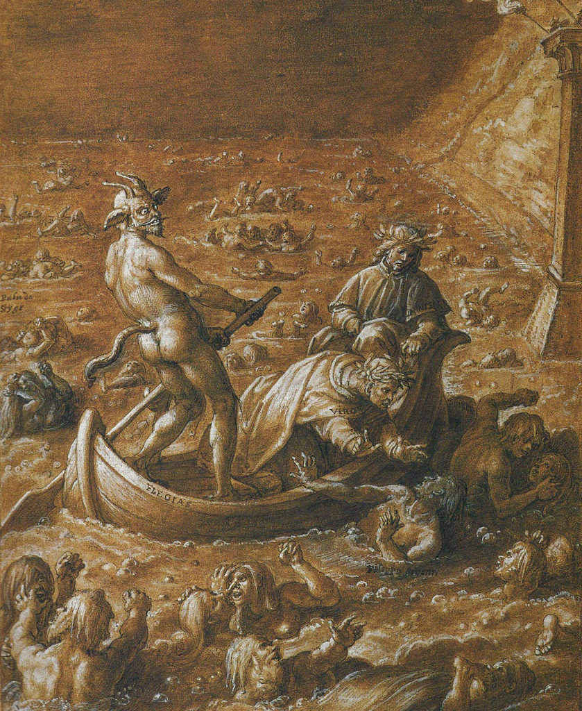 Stradano Inferno Canto 08