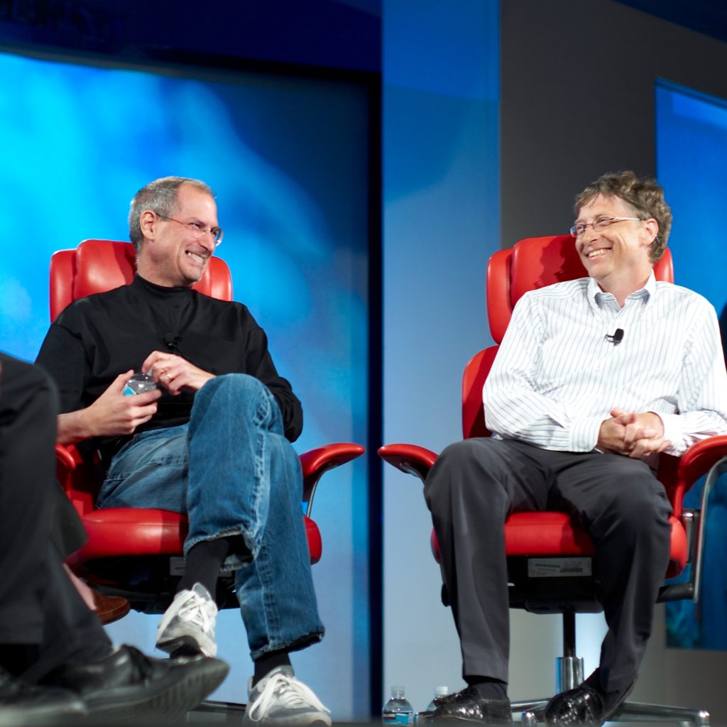 Steve Jobs and Bill Gates 522695099