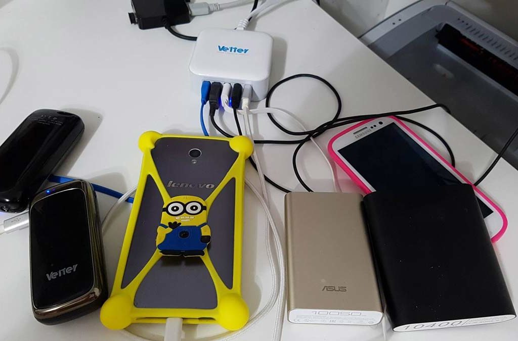 incarcator priza smart cu 5 usb