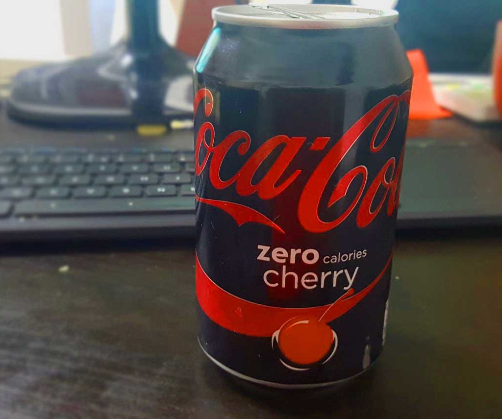 cola zero cherry