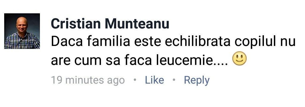 copilul are leucemie