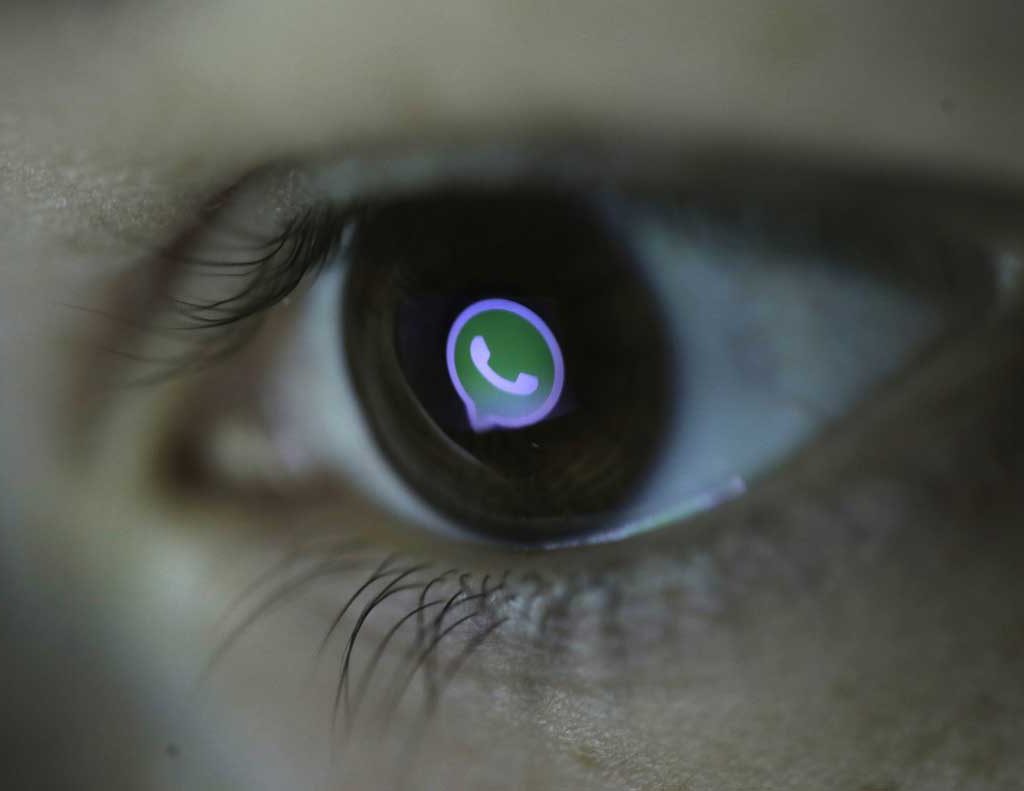 whatsapp surveillance eye
