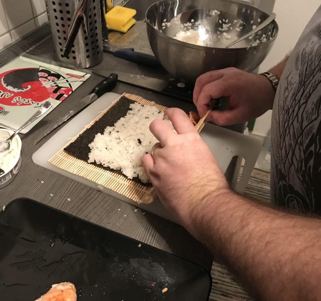 sushi home made 3