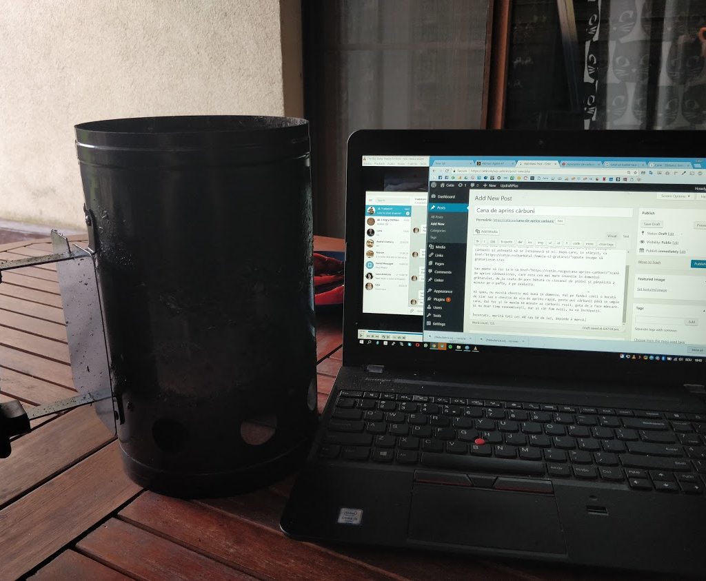 cana de aprins carbuni