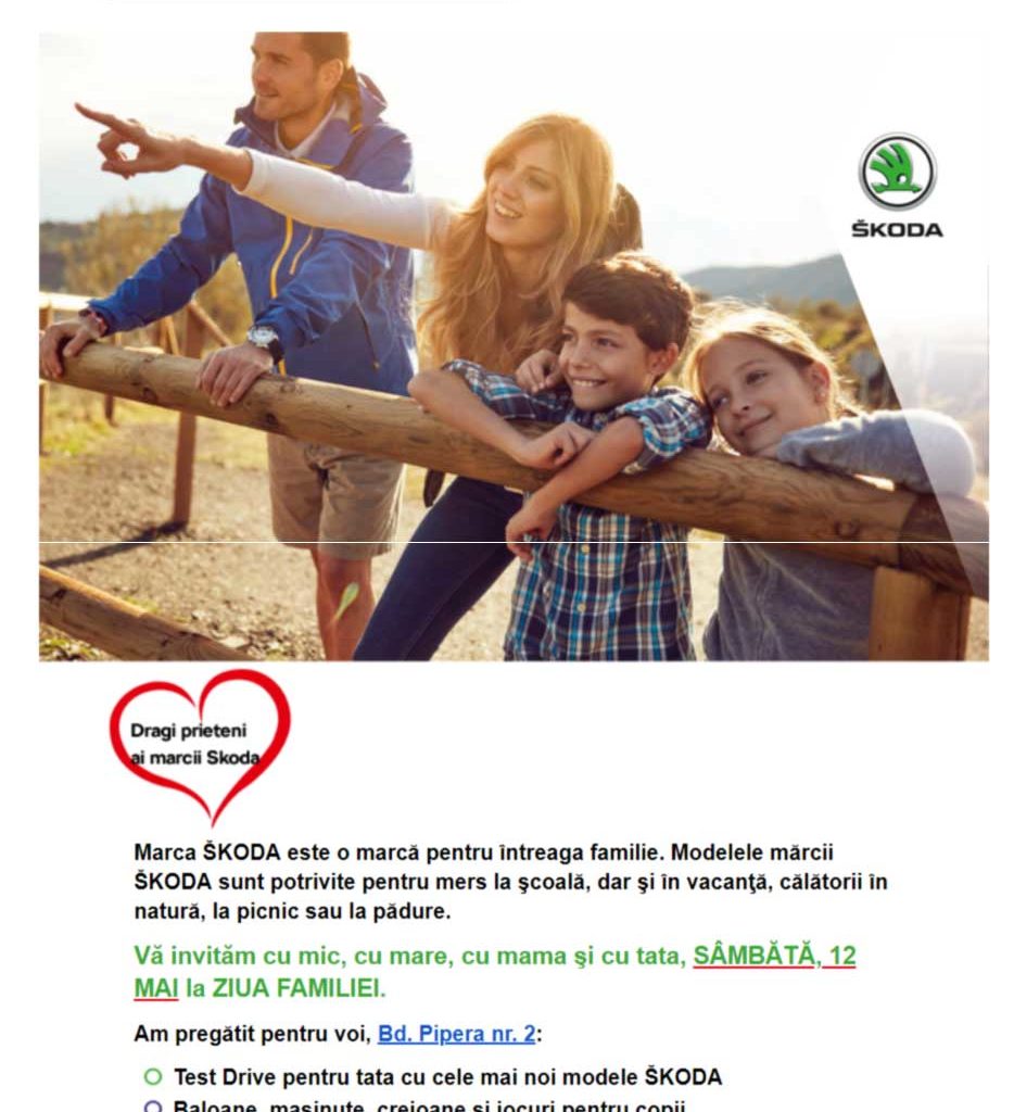 skoda sustine familia traditionala