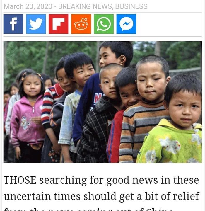 Finally Some good news