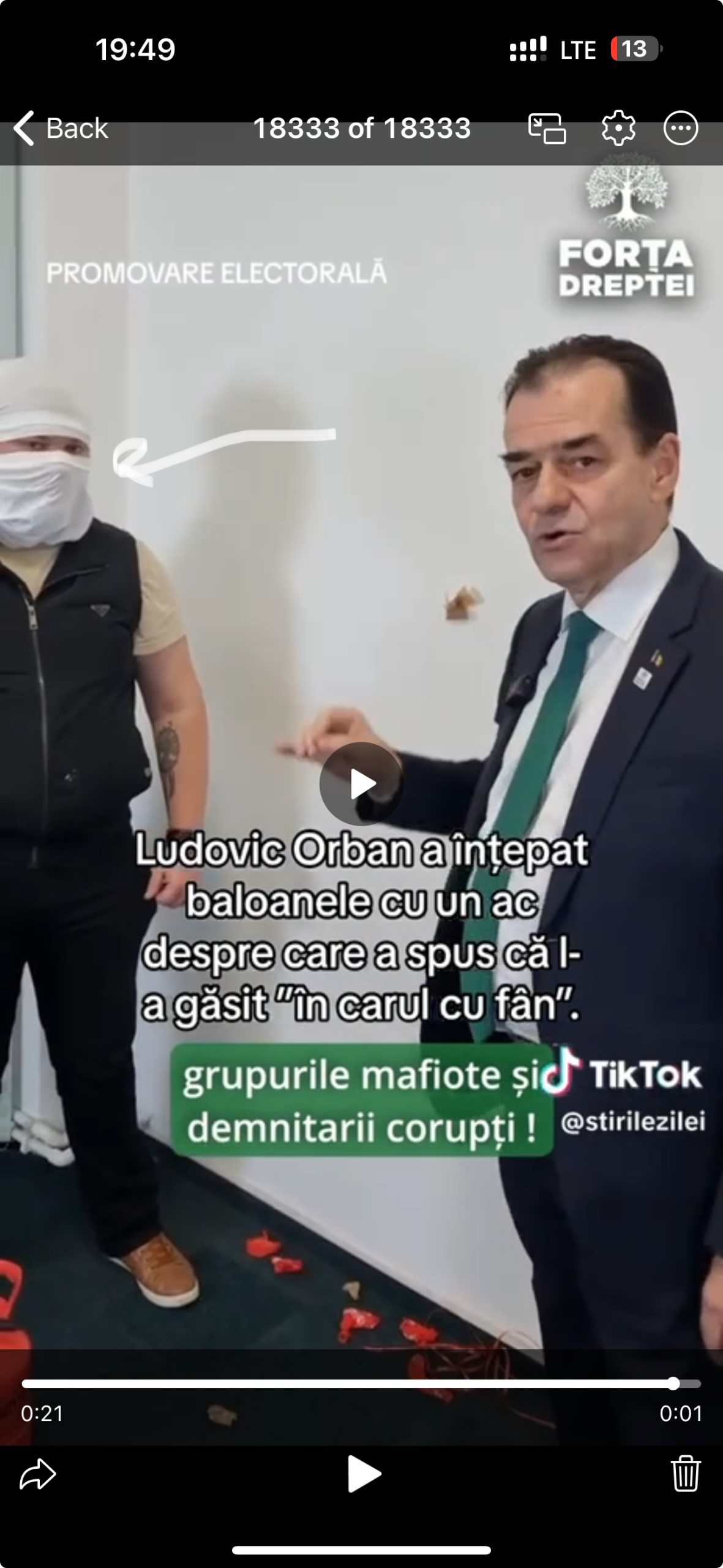 Domnul Ludvig van Orban e pe coxul ala bun
