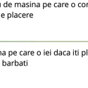 Atunci când îți place să primești flori…