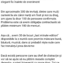 Vreau să dau 240 de euro pe sarmale random